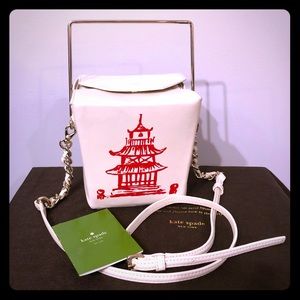 Kate Spade Chinese Takeout Bag RARE